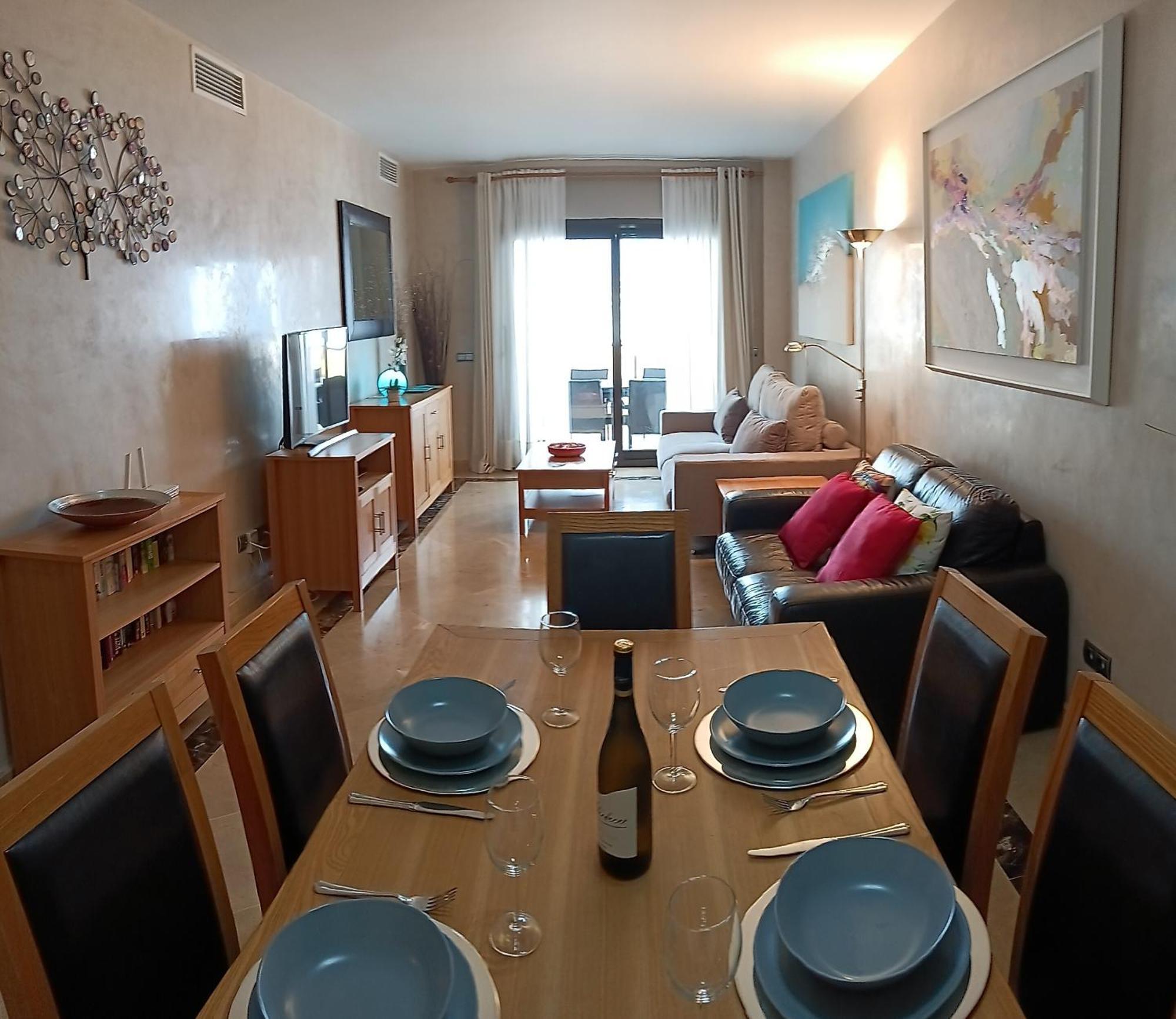 Lovely Apartment With Pool & Sea Views - Marina Del Castillo 2129 مانيلفا المظهر الخارجي الصورة